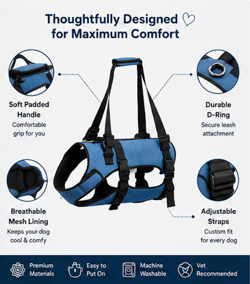 EverPaws Full Body Dog Lift Harness
