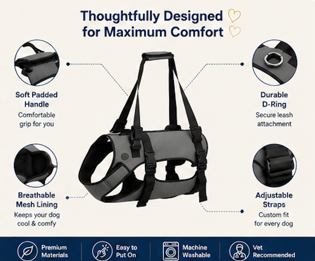 EverPaws Full Body Dog Lift Harness