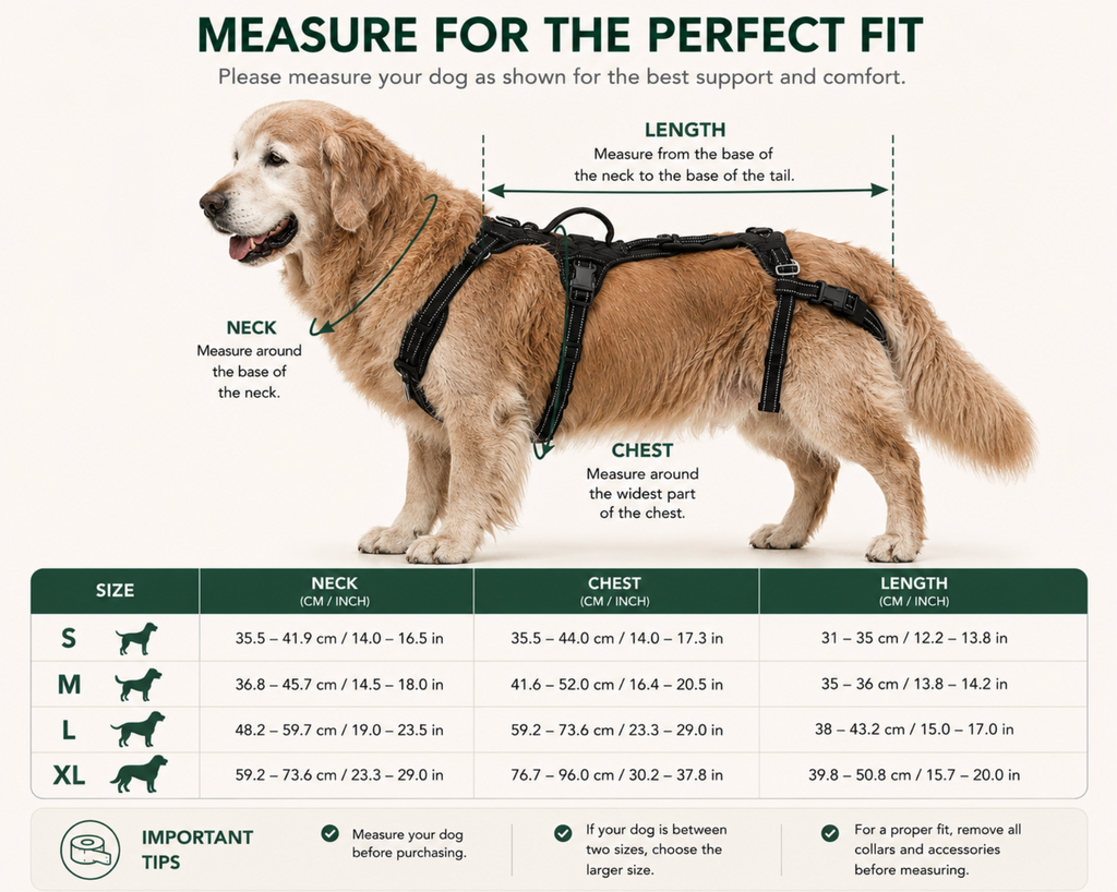 EverPaws™ Dog Lift Sling | Rear Leg Support for Recovery & Mobility